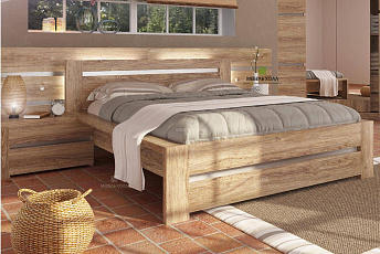 Кровать из массива дерева Арон