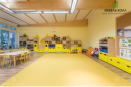 Набор мебели из МДФ и ДСП для дошкольников и детских садов: столы, полки, шкафчики, секция для раздевалки