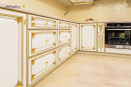 Классическая белая кухня из фрезерованного МДФ
