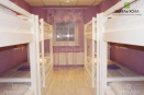 Набор мебели из ДСП для общежитий: двухъярусные кровати, столики