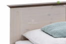 Интересная и оригинальная кровать выполнена из массива ясеня, окрашена и покрыта лаком