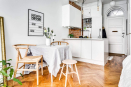 Маленькая кухня идеально подойдет для квартиры студии или помещения в стиле лофт.