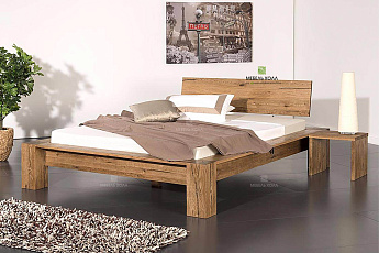 Кровать из массива дерева Мортон